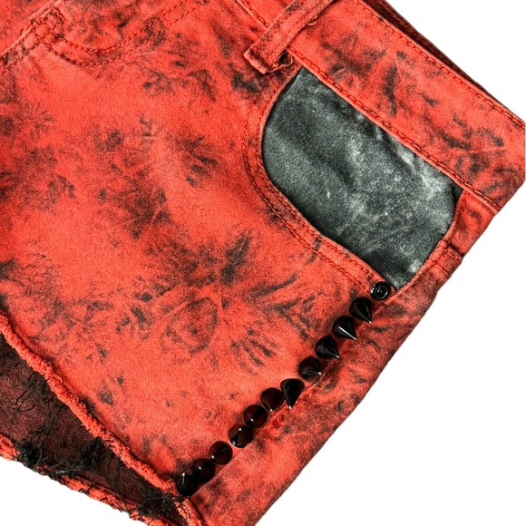 Rat Baby ladies red shorty shorts size 5 - Picture 2 of 9